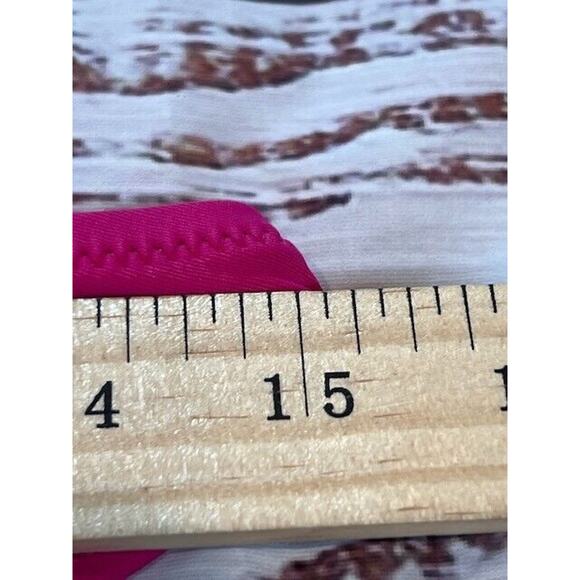 J.Crew Womens Heritage 1989 High Leg Bikini Swim Bottom Cheeky Pink Size M NWT - Picture 7 of 7